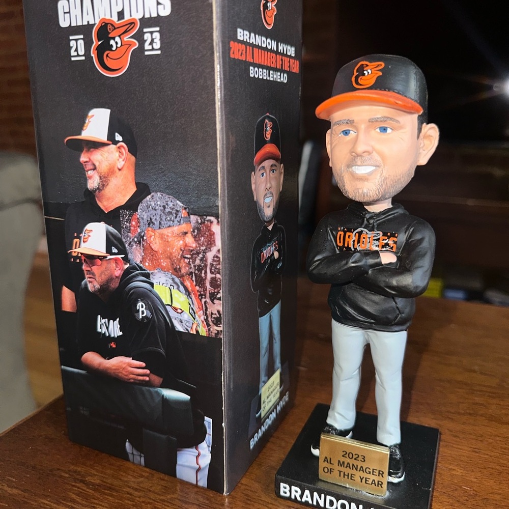 Brandon Hyde Manager of the Year Bobblehead
